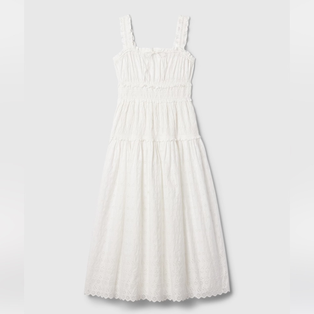 Gap x Doen Eyelet Midi Dress
